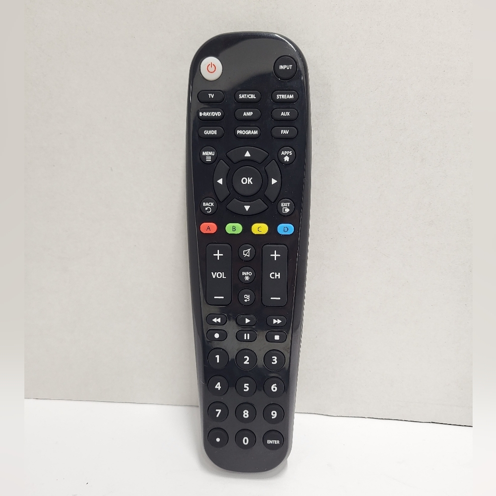 Blackweb BWB18AV004 Universal Remote Control 6 Devices TV DVD DVR Aux Tested